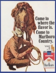 Marlboro Country cigarette advertising